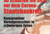 So schützen Sie sich vor dem Corona-Staatsbankrott